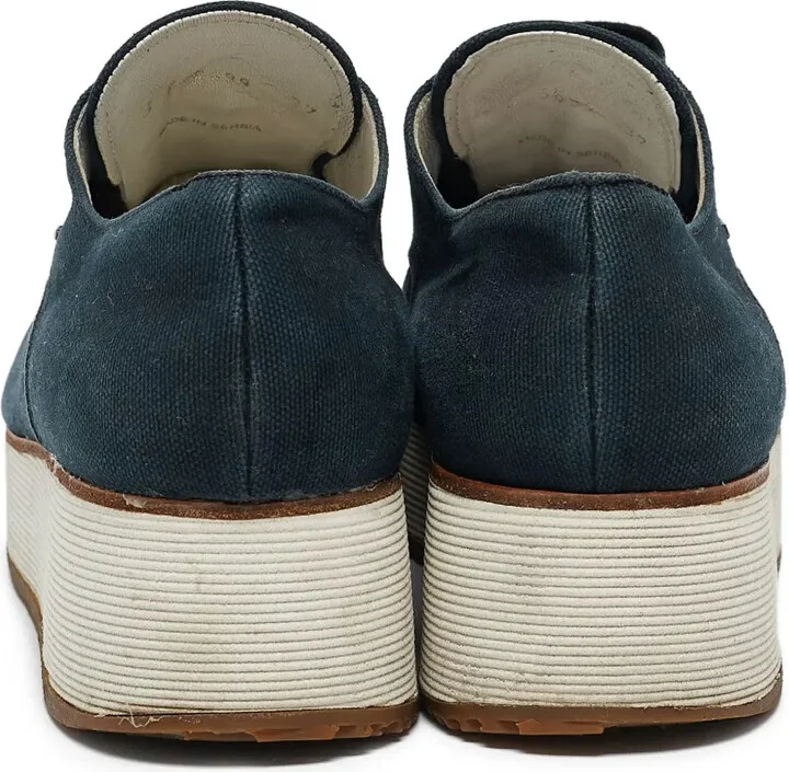 Leather Platform Sneakers - Image 3