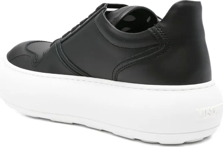 Leather Platform Sneakers - Image 3