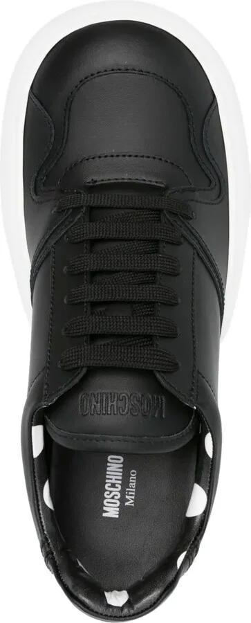 Leather Platform Sneakers - Image 4