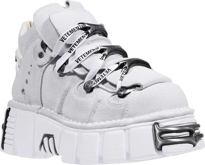 Leather Platform Sneakers - Image 2
