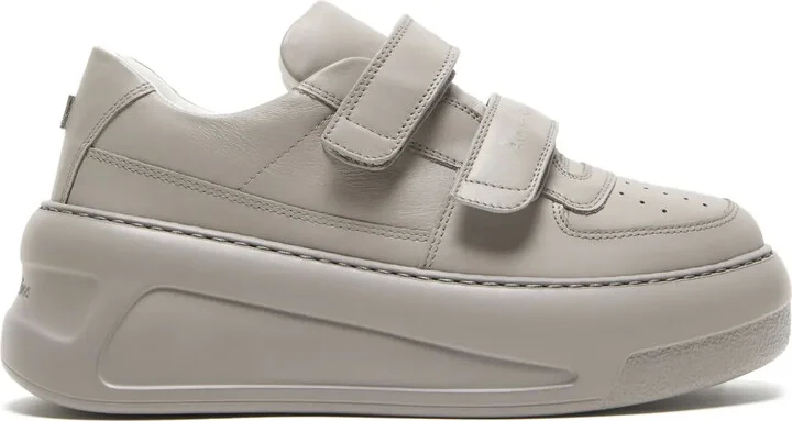Leather Platform Sneakers