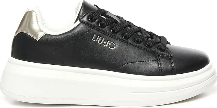 Leather Platform Sneakers
