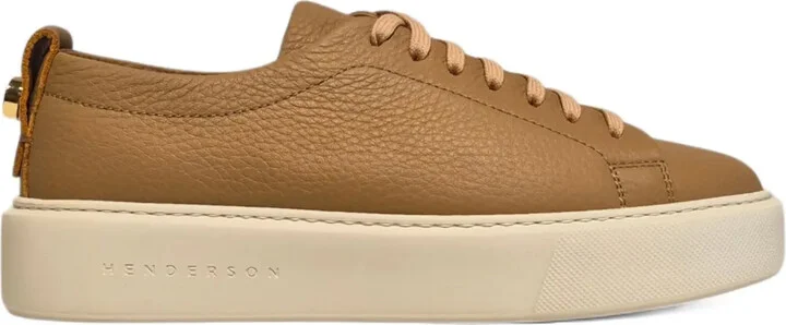 Leather Platform Sneakers
