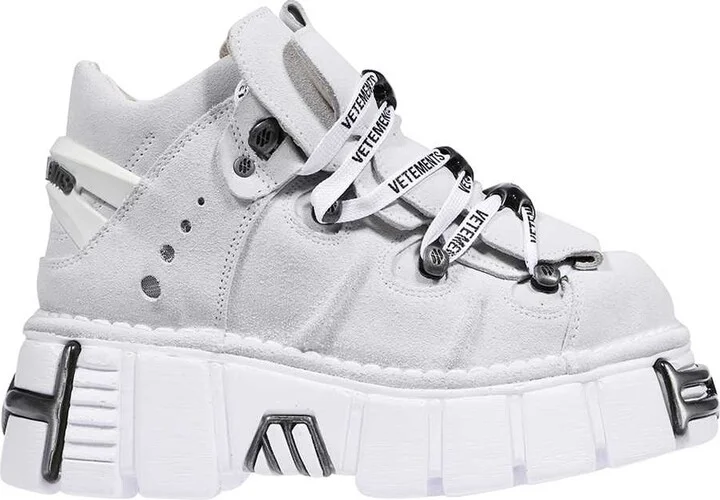 Leather Platform Sneakers