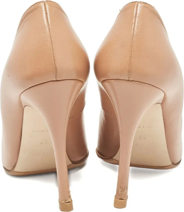 Leather Point Toe Pumps - Image 3