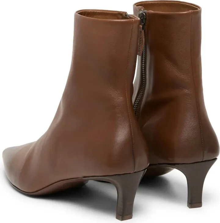 Leather Pointed Toe Boots - Image 3