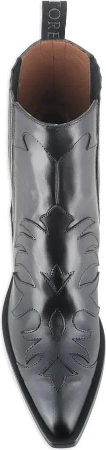 Leather Pointed-Toe Boots - Image 3