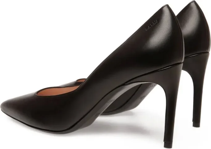 Leather Pointed-Toe Pumps - Image 3