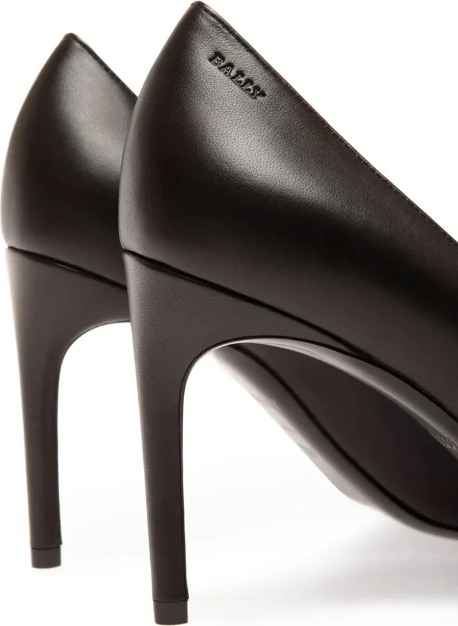 Leather Pointed-Toe Pumps - Image 5