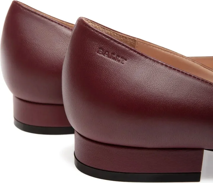 Leather Pointed-Toe Pumps - Image 5