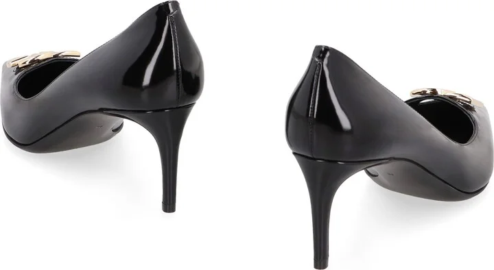 Leather Pointy-toe Pumps - Image 4
