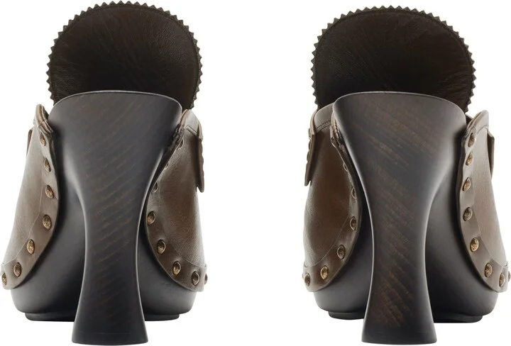 Leather Potter Clogs - Image 4