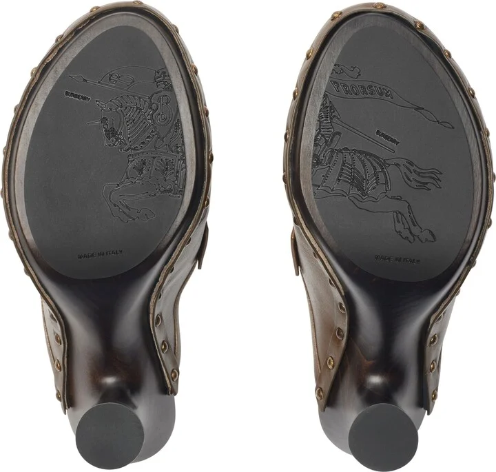 Leather Potter Clogs - Image 6