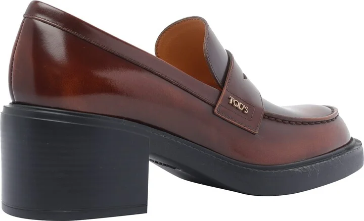 Leather Pump Loafers - Image 3