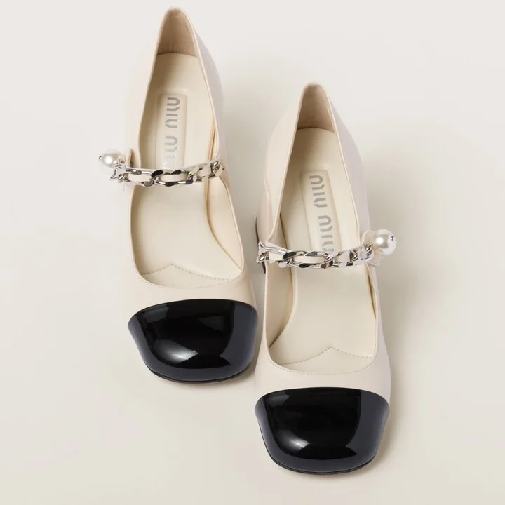 Leather pumps - Image 4
