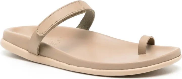 Leather Ring Flip Flops - Image 2