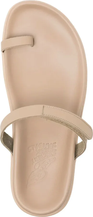 Leather Ring Flip Flops - Image 4