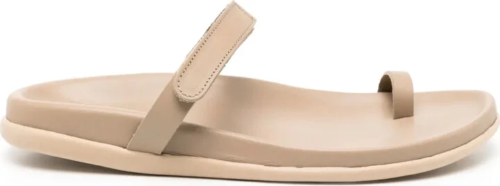 Leather Ring Flip Flops