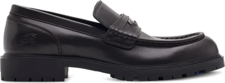 leather Rogue loafers