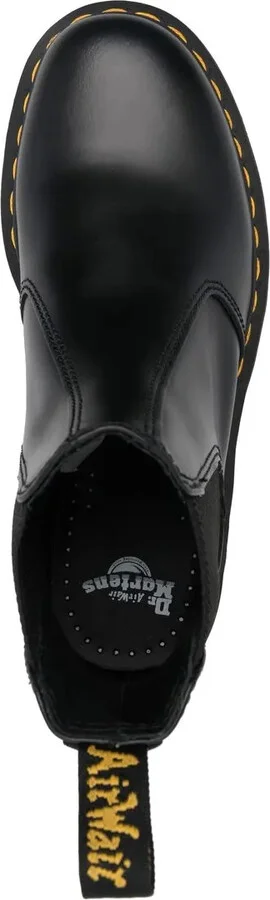 Leather Round-Toe Boots - Image 4