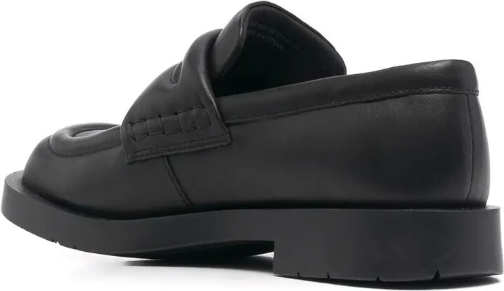 Leather Round-Toe Loafers - Image 3