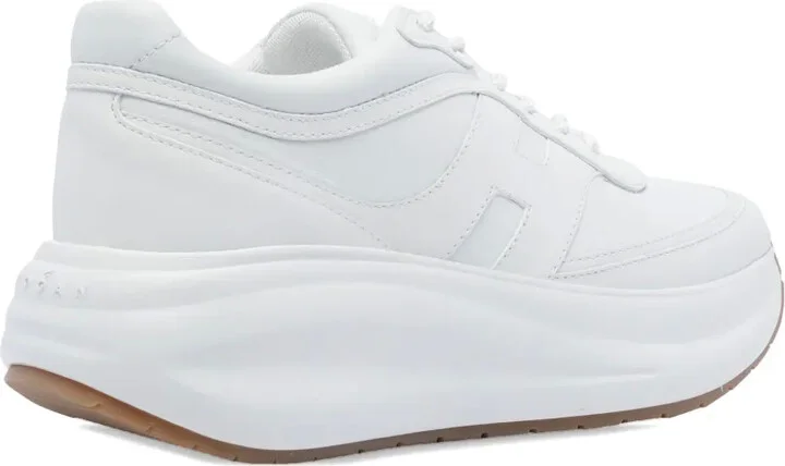Leather Round-Toe Sneakers - Image 4