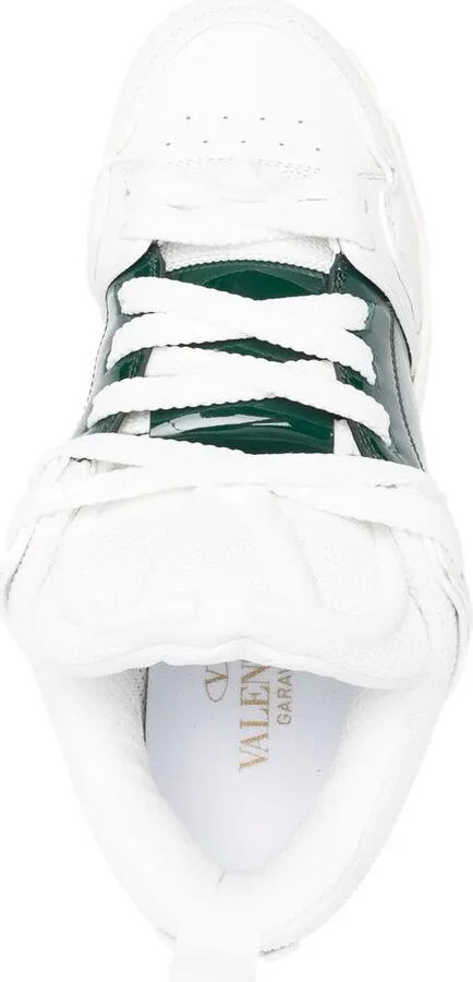 Leather Round-Toe Sneakers - Image 4