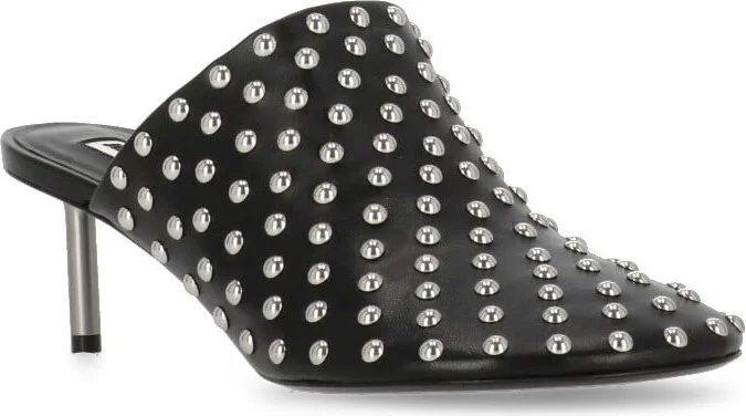 Leather Sabot With Studs - Image 3