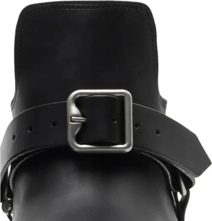Leather Saddle Boots - Image 2