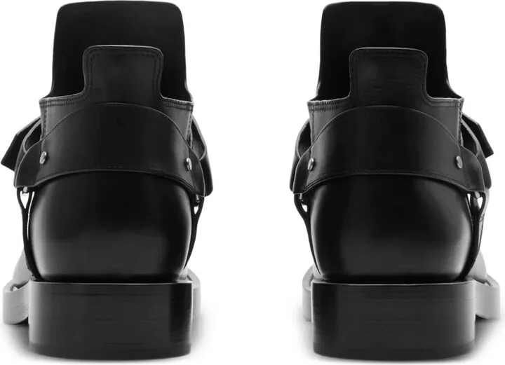 Leather Saddle Boots - Image 3