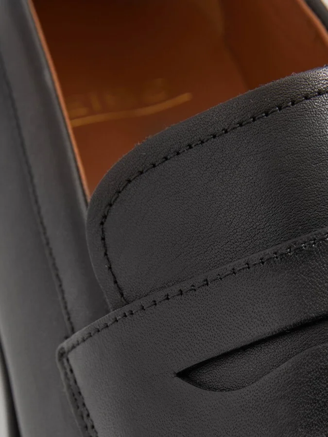Leather Saddle Loafers - Image 5