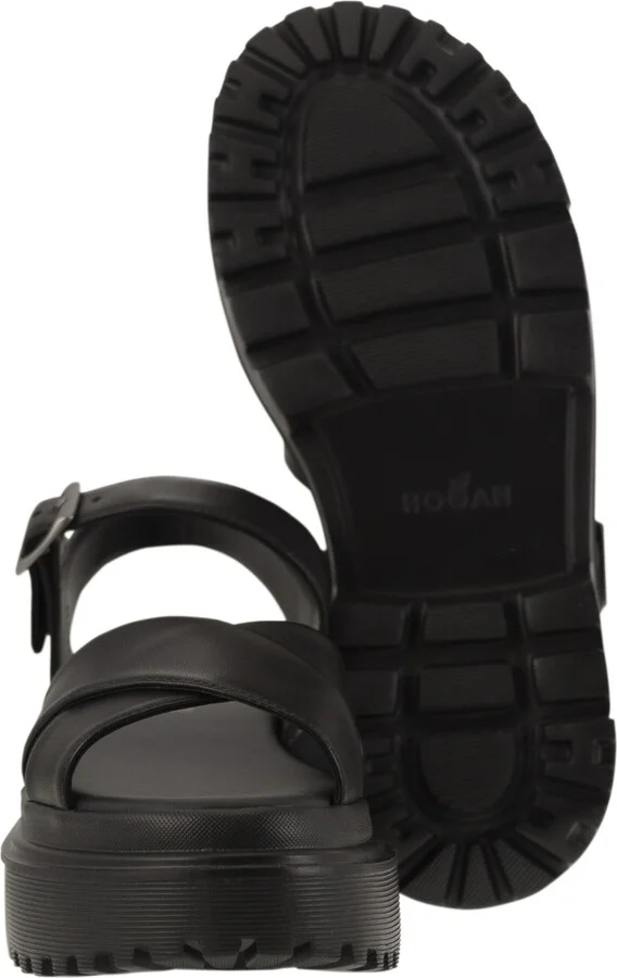 Leather Sandal With Midsole - Image 5