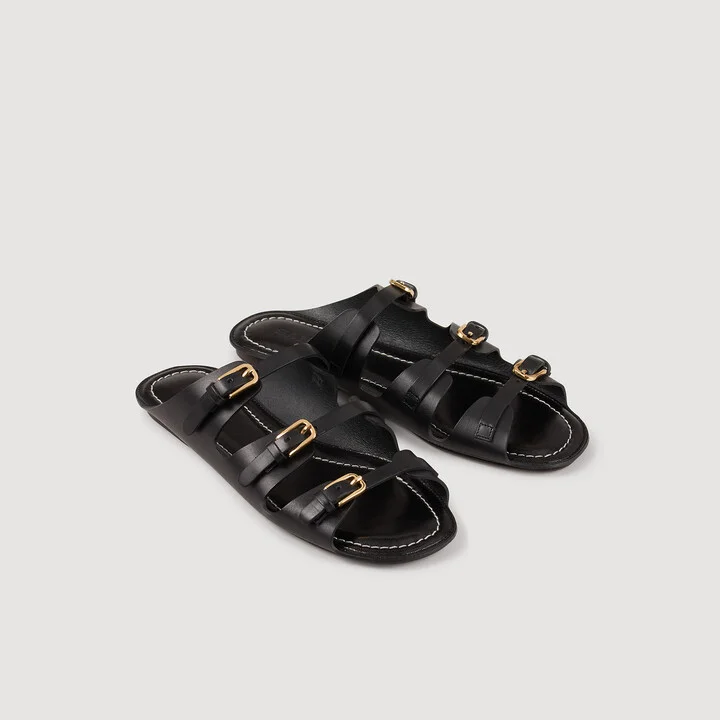 Leather sandals - Image 2