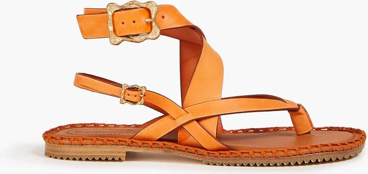 Leather sandals