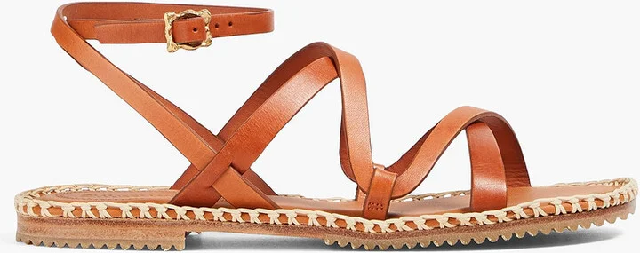 Leather sandals