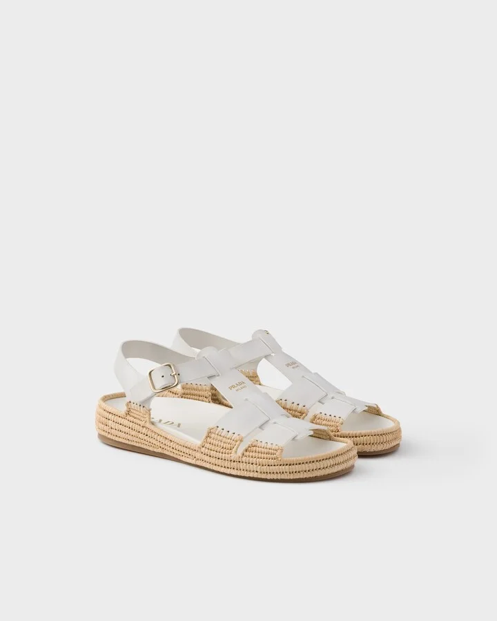 Leather sandals