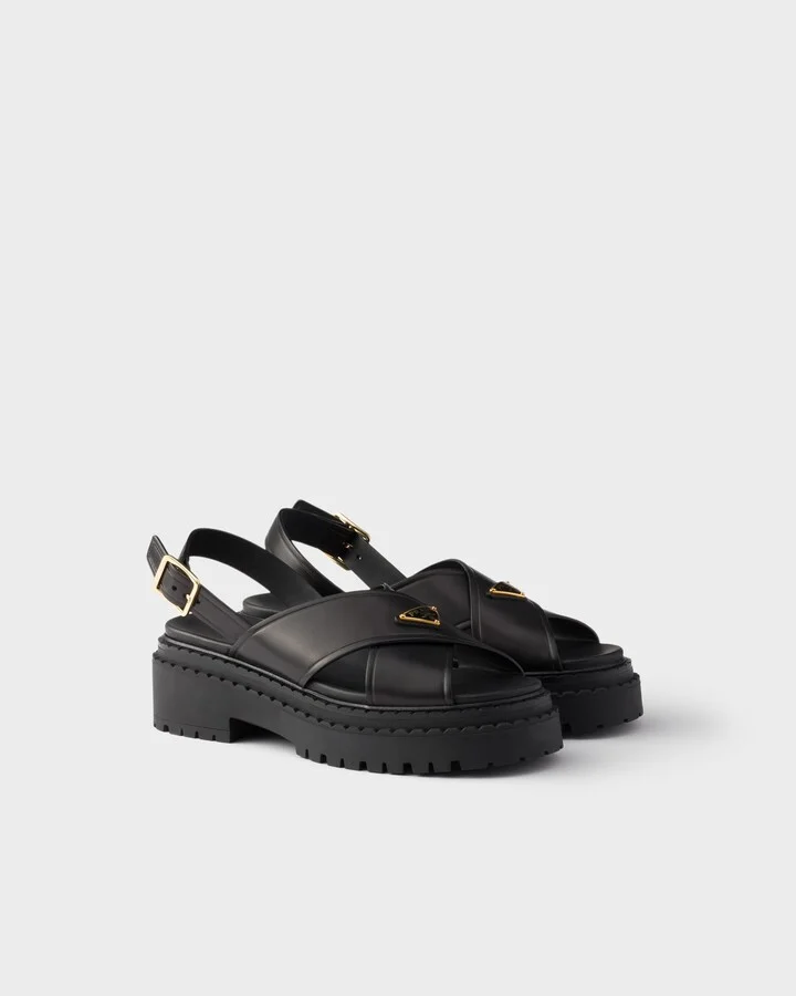 Leather sandals