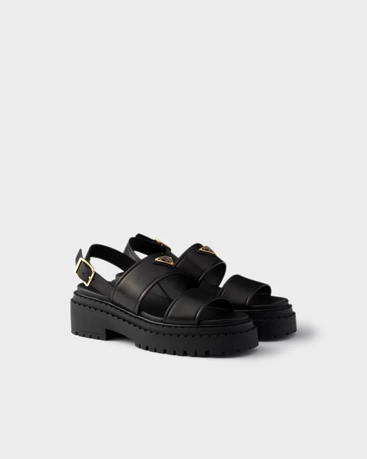 Leather sandals