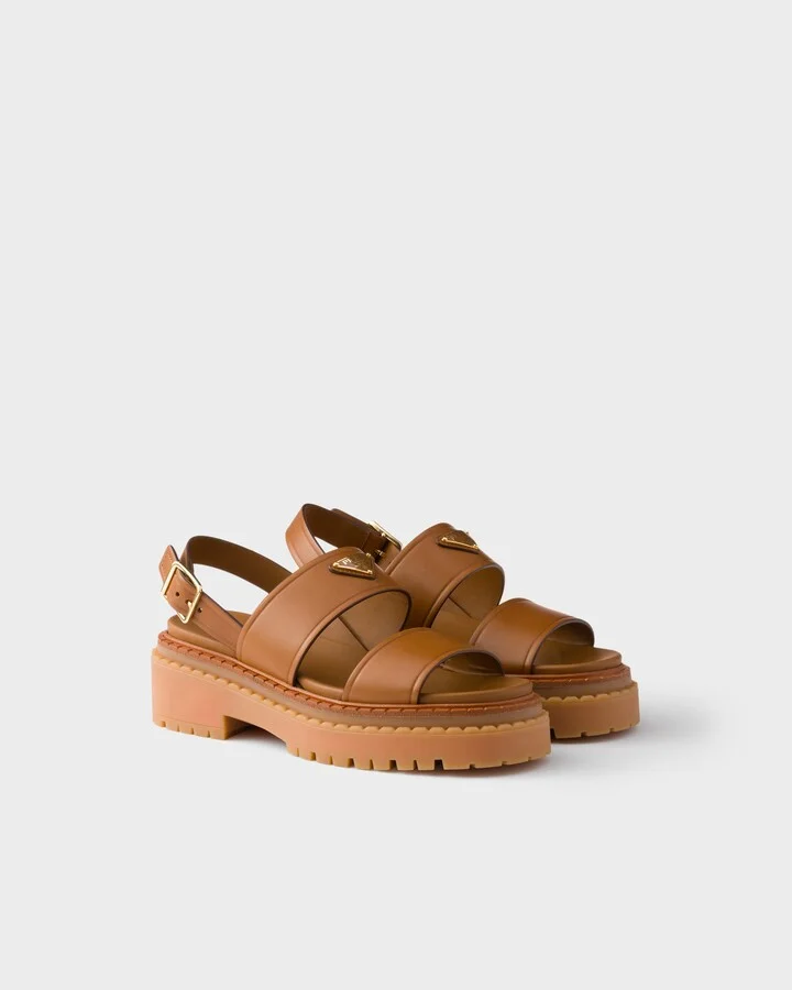 Leather sandals