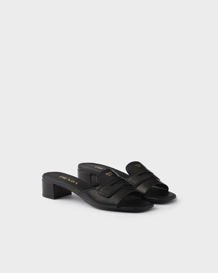 Leather sandals