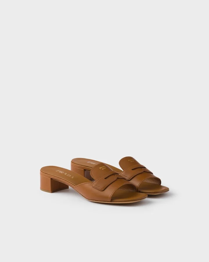Leather sandals