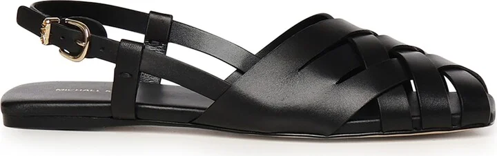 Leather Sandals Irene Sling Flat
