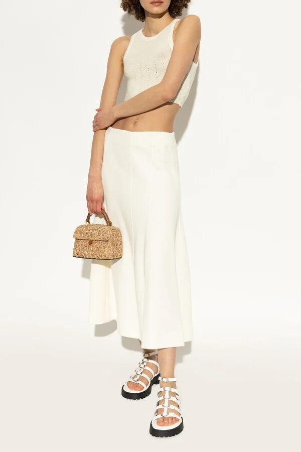 Leather Sandals, , - White - Image 2