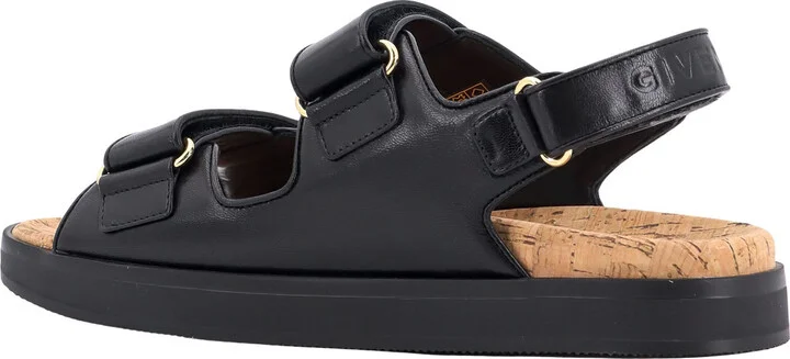 Leather Sandals With 4g Buckles - Image 3