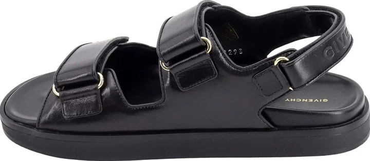 Leather Sandals With 4g Metal Details - Image 2