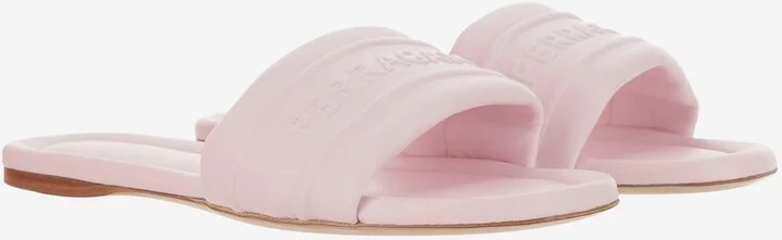 Leather Sandals With Logo - Image 3