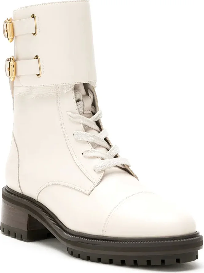 leather Sarah combat boots - Image 2