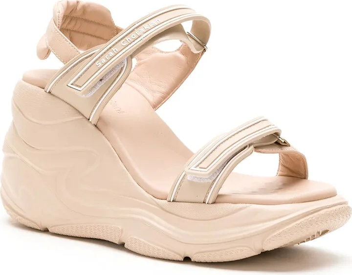leather Sarah Comfort sandal - Image 2