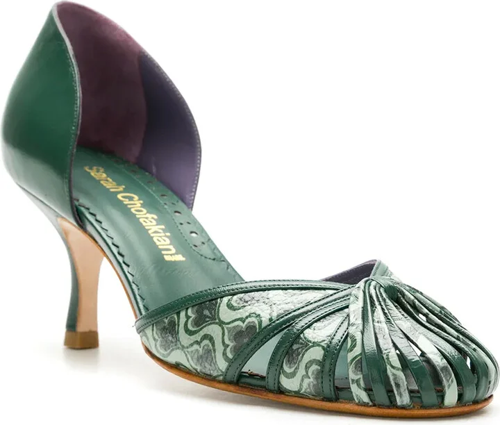 leather Sarah pumps - Image 2