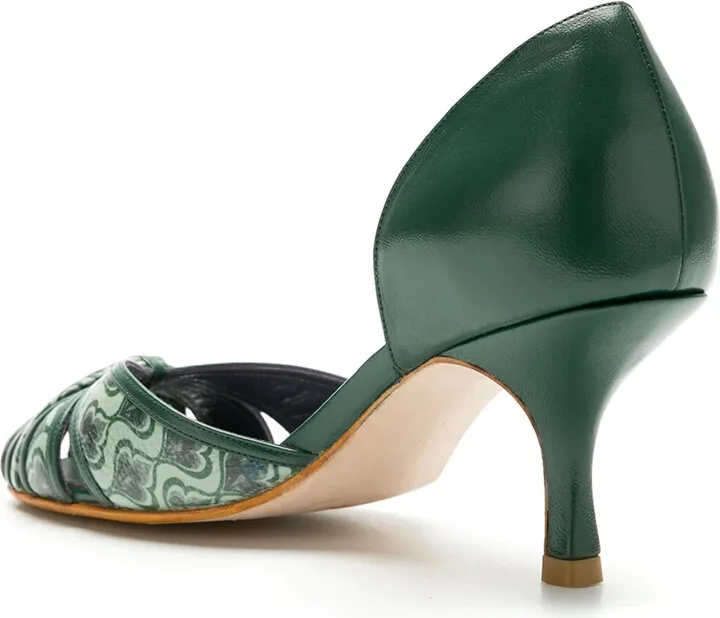 leather Sarah pumps - Image 3